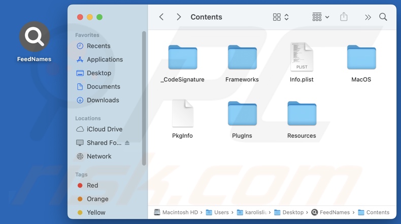 Dossier d'installation du logiciel publicitaire FeedNames