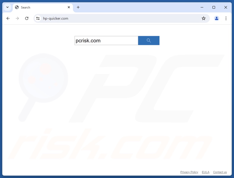 hp-quicker.com faux moteur de recherche