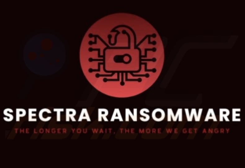 Spectra ransomware papier peint