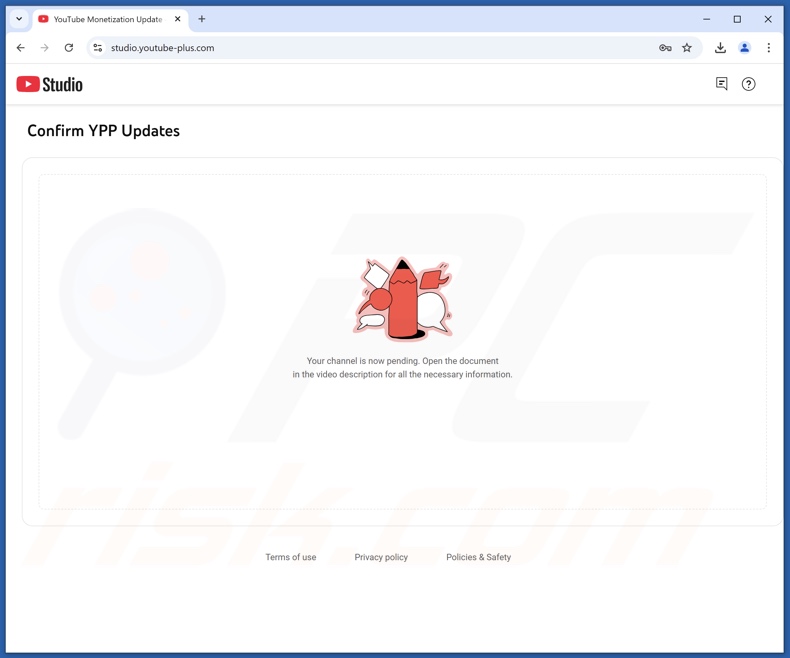 YouTube Partner Program Monetization Update escroquerie troisième page