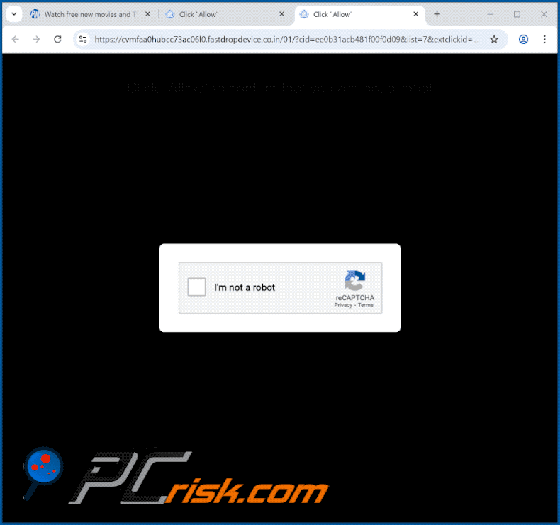 fastdropdevice.co[.]in apparence du site web (GIF)