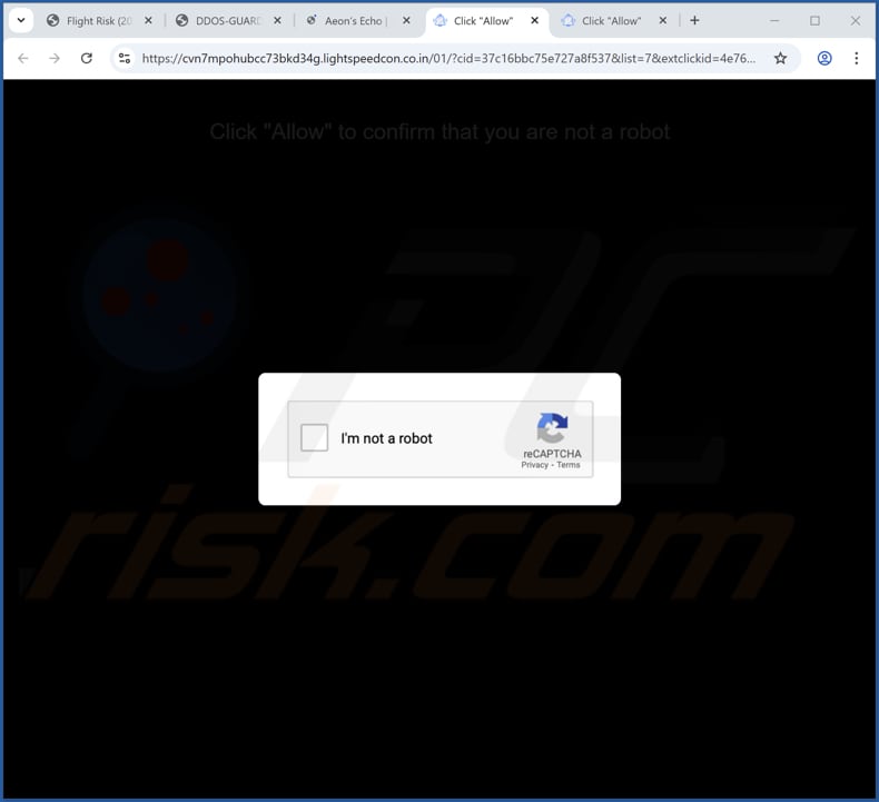 lightspeedcon.co[.]in publicités