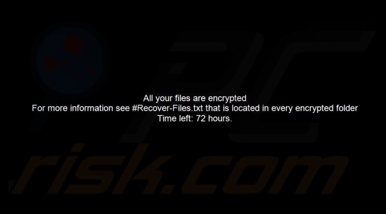 Nullhexxx ransomware papier peint