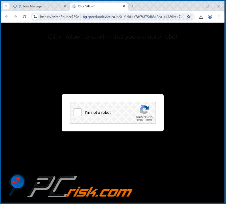 speedupdevice.co[.]in apparence du site web (GIF)