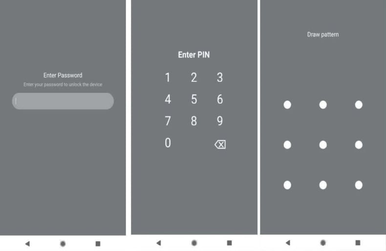 Interface du cheval de Troie bancaire DoubleTrouble pour voler les données de l'écran de verrouillage