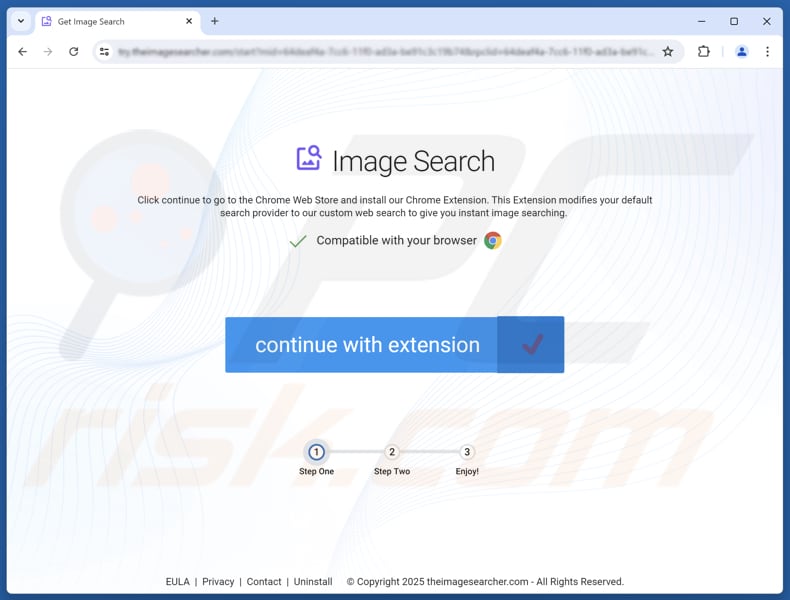 find.searchtheimage.com redirect promoter 2