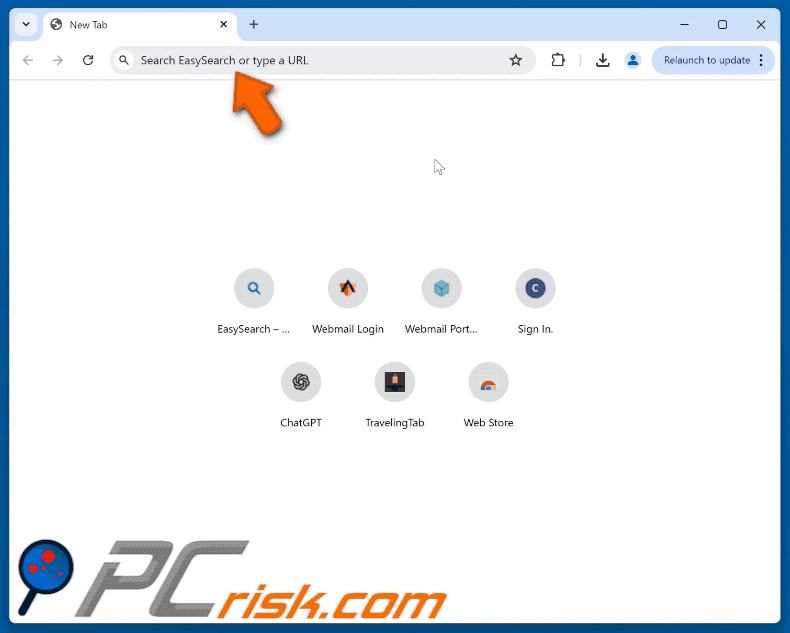 easy-search.pro redirige vers bing.com