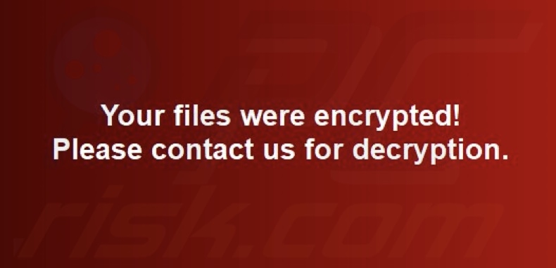 Fond d'écran du ransomware Sns