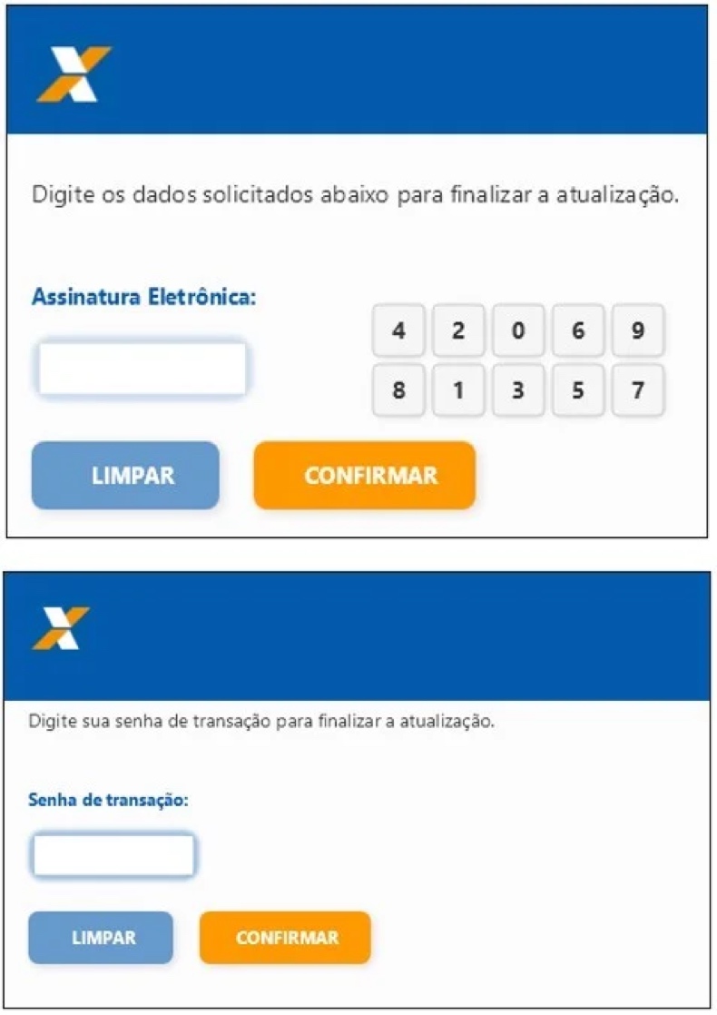 Malware Eternidade affiché en superposition