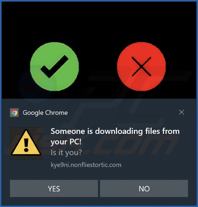 nonfliestortic[.]com notification