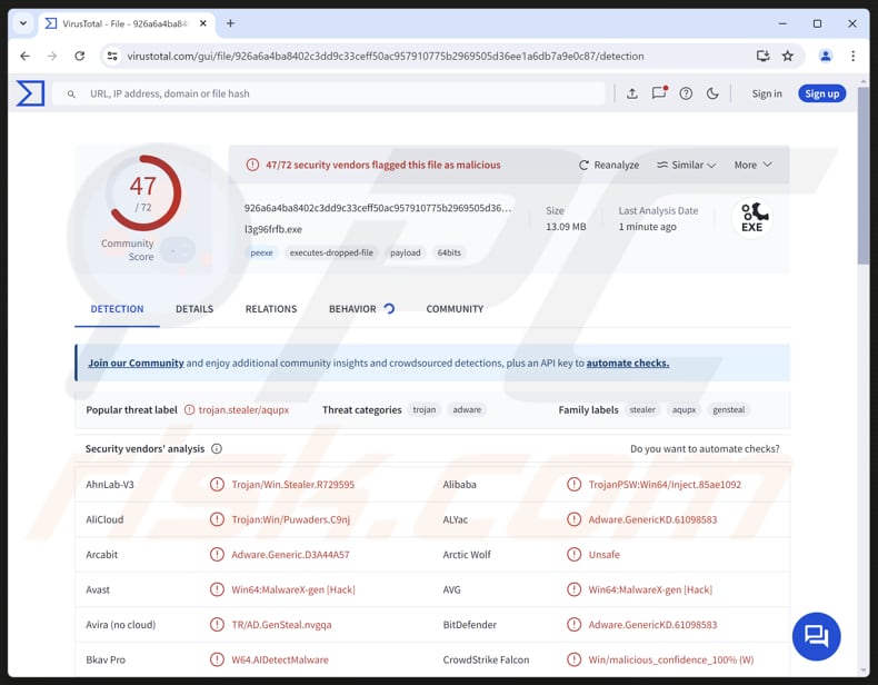 SantaStealer malware
