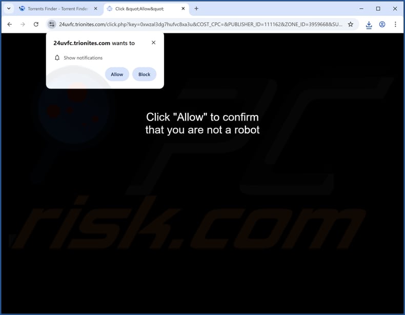 Publicités trionites[.]com