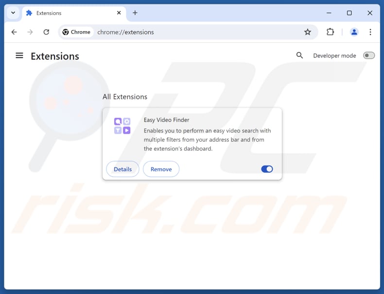 Suppression des extensions Google Chrome liées à search.safelysearch.net