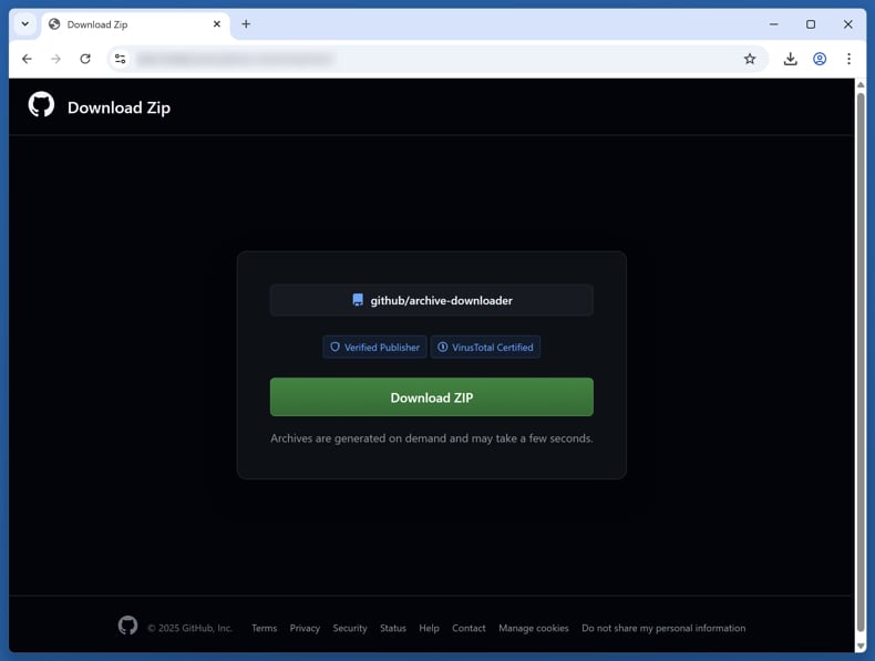 BoryptGrab, un programme de vol de données, utilise une fausse page de téléchargement sur GitHub pour diffuser le logiciel malveillant (source : trendmicro.com)