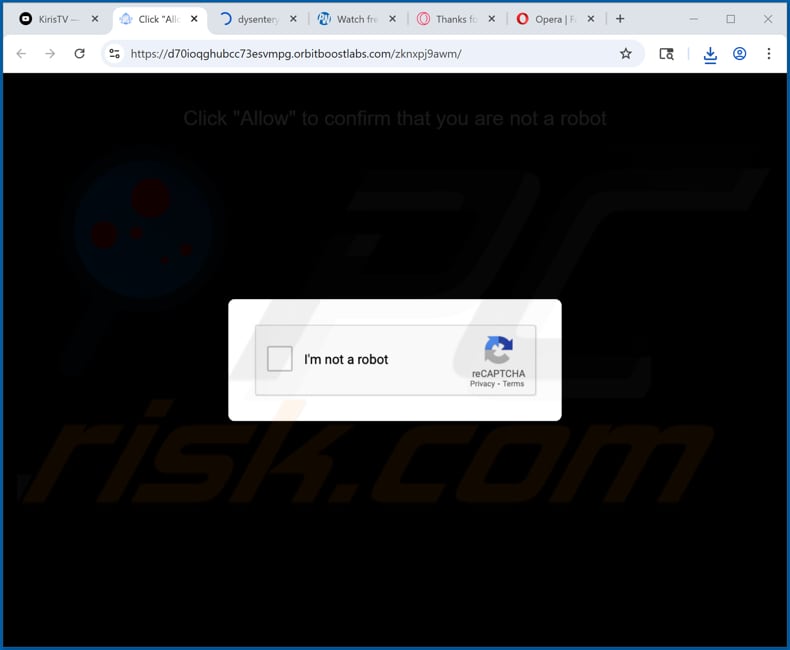 Publicités orbitboostlabs[.]com
