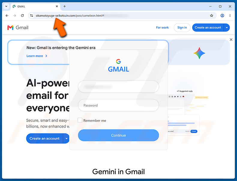 Page d'hameçonnage de l'arnaque par e-mail Dropbox Service Usage Reminder