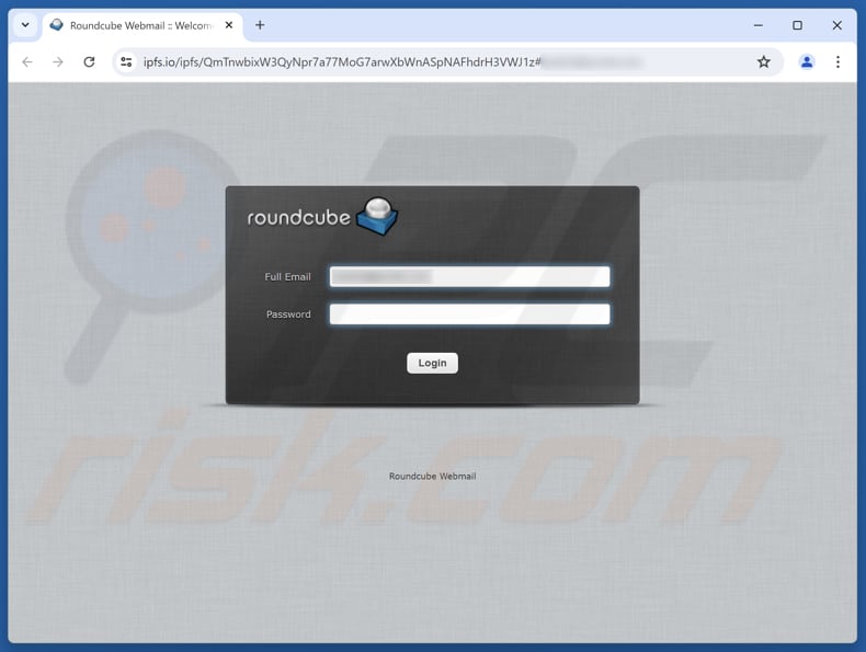 Arnaque par e-mail ICANN Client Error - faux site de connexion