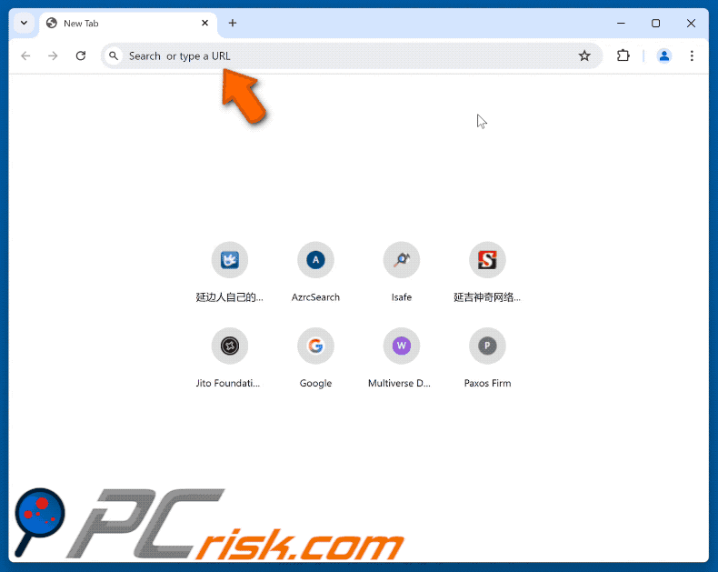 myworkfaze.com redirige vers bing.com