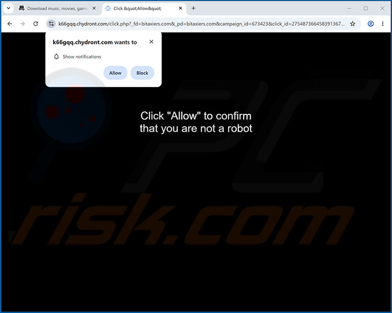 publicités chydront[.]com