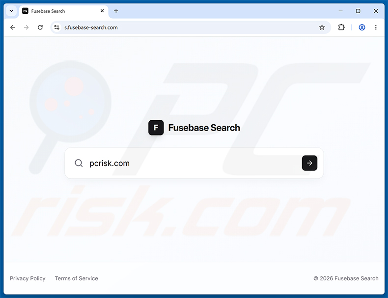 Pirate de navigateur Fusebase Search (s.fusebase-search.com)