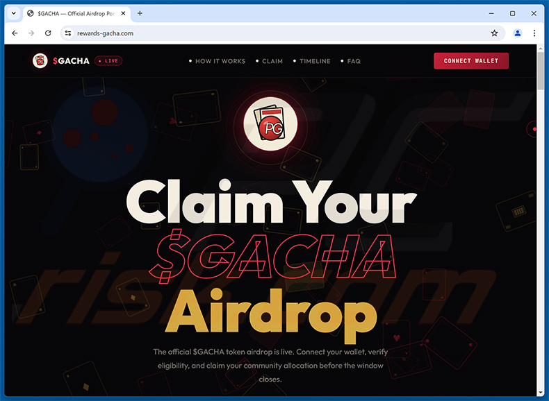 PowerGacha ($GACHA) Airdrop arnaque