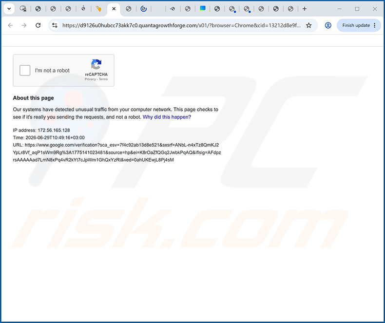publicités quantagrowthforge[.]com