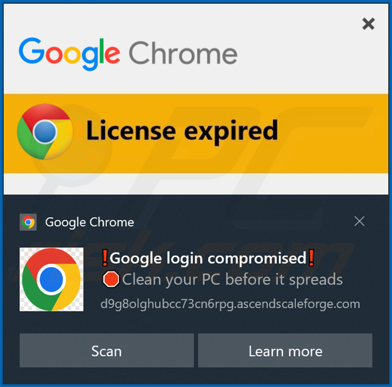 notification ascendscaleforge[.]com