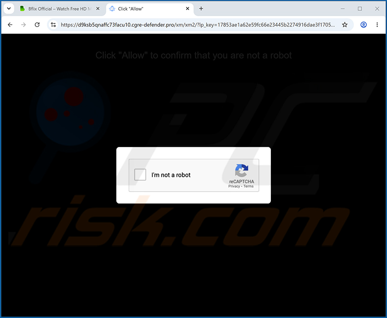 Publicités cgre-defender[.]pro