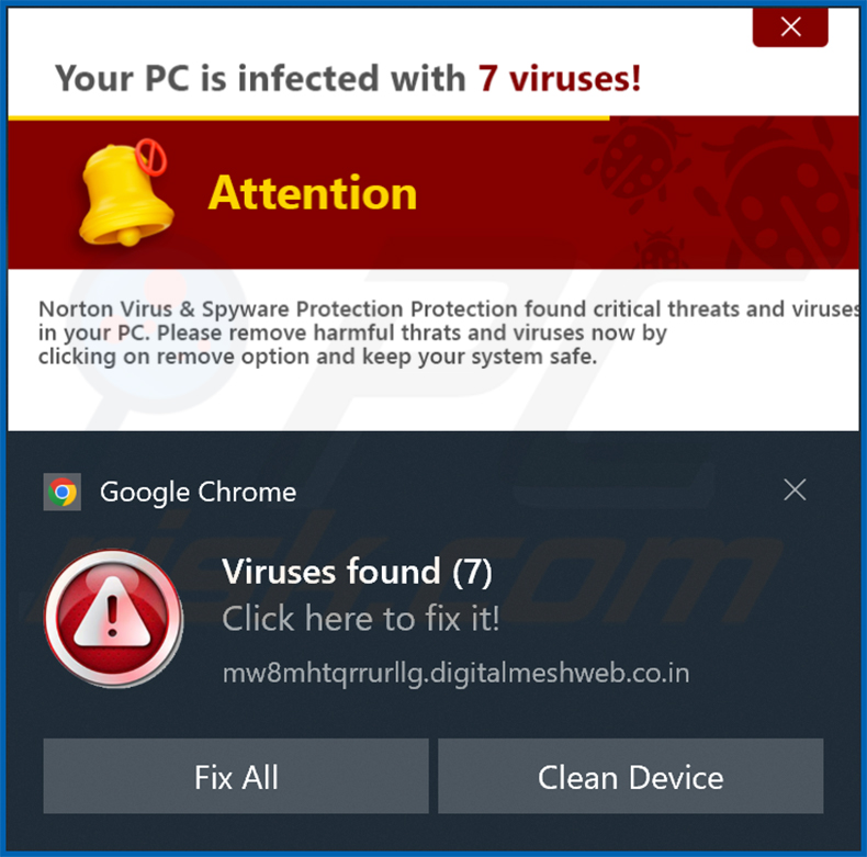 notification digitalmeshweb[.]co.in