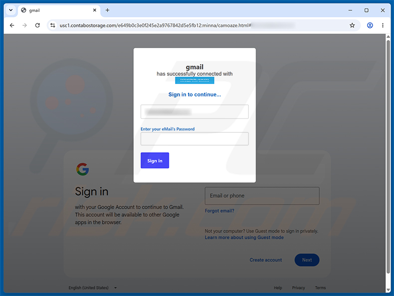 Page de phishing Documents Are Waiting For Your Approval