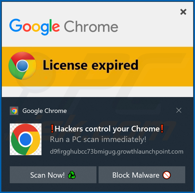 Notification growthlaunchpoint[.]com