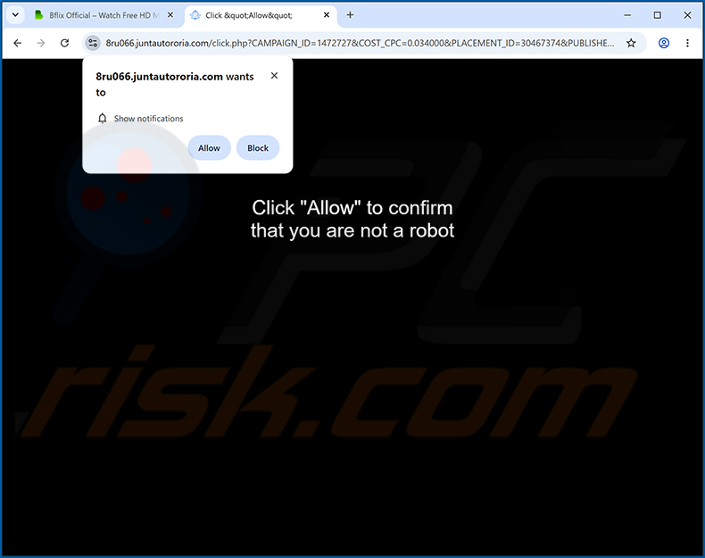 publicités juntautororia[.]com