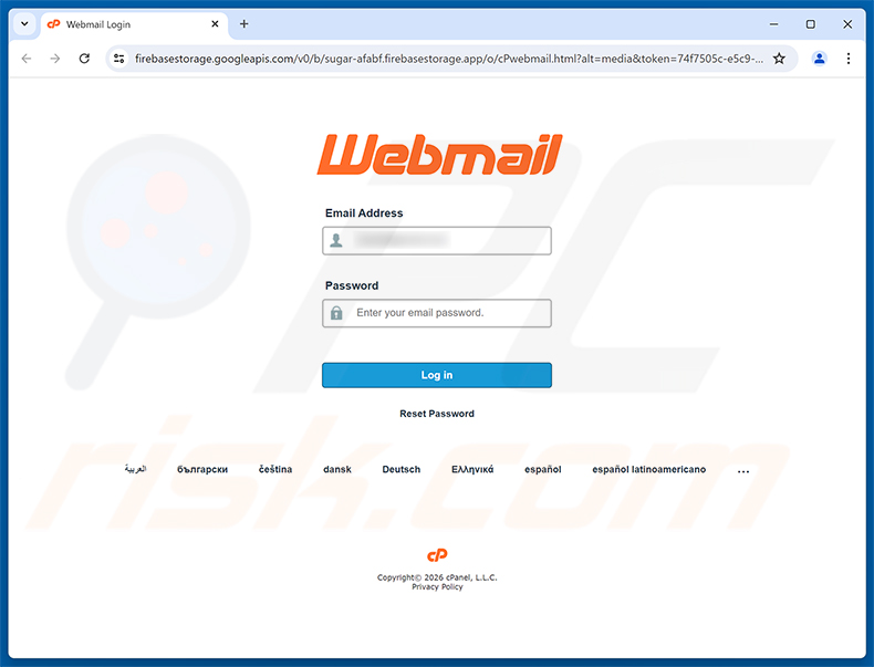 Page de phishing Review The Invoice And Confirm The Payment