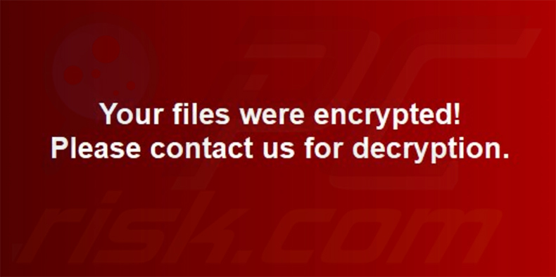 Fond d'écran de RIED Ransomware