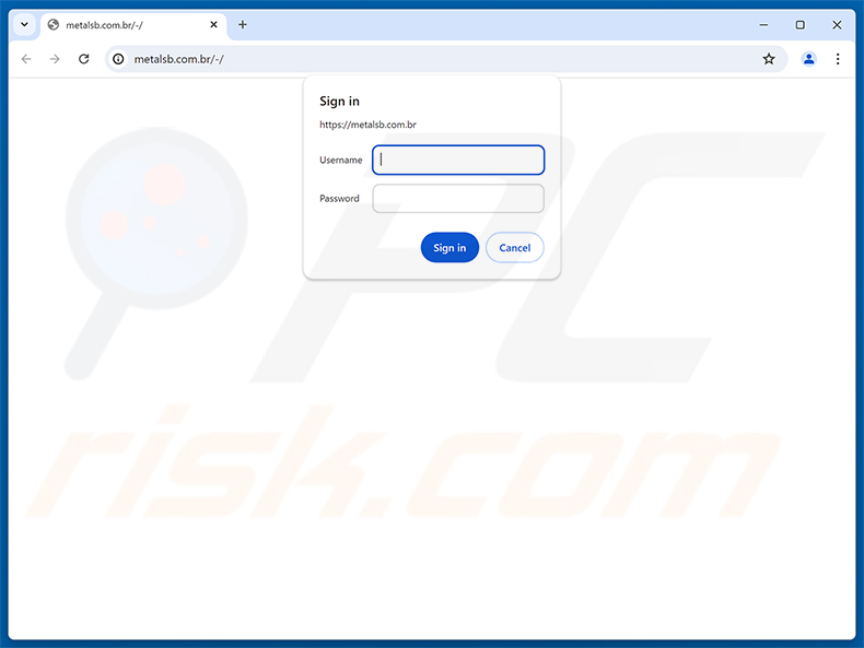 page de phishing de l'arnaque par e-mail SumUp Payment Mode Confirmation