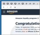 POP-UP Arnaque Amazon Loyalty Program