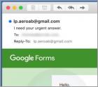 Courriel Arnaque Google Forms