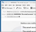 Arnaque Email Account Is Almost Full