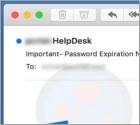 Courriel Arnaque PASSWORD EXPIRATION NOTICE