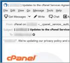 Courriel Arnaque cPanel