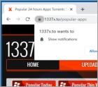 Publicités 1337x.to