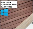 Comment corriger l'erreur d'application 0xc0000005