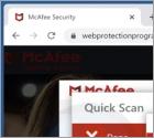 POP-UP Arnaque McAfee - Your PC is infected with 5 viruses!
