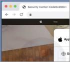 POP-UP Arnaque Apple Defender Security Center