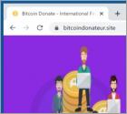 POP-UP Arnaque BITCOIN DONATE