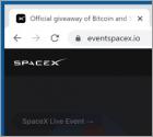 POP-UP Arnaque SpaceX BTC And ETH Giveaway