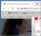 POP-UP Arnaque Pirated Windows Software Detected In This Computer