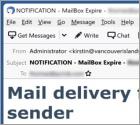 Courriel Arnaque Mail Delivery Failed