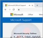 POP-UP Arnaque Microsoft Support Alert