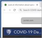 Pirate de Navigateur COVID Dashboard